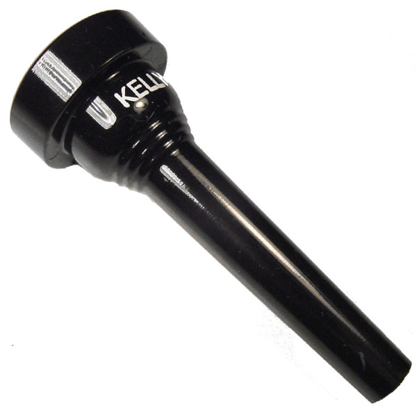 Kelly 6V Flugel Horn Mouthpiece, Jet Black