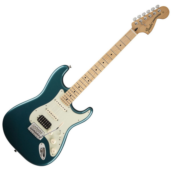 Fender Deluxe Lone Star Stratocaster Guitar, MN, Ocean Turquoise