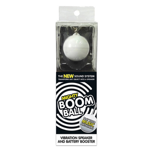 Mighty Boom Ball Speaker White