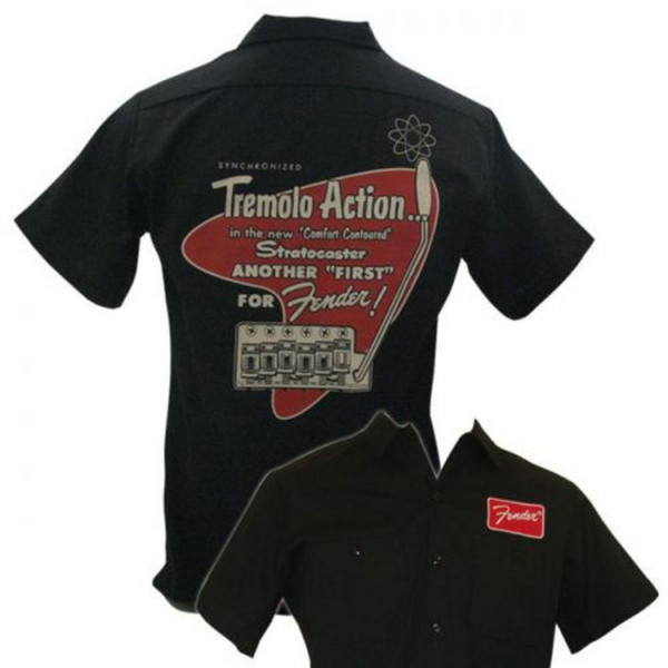 Fender Tremolo Work Shirt, Large