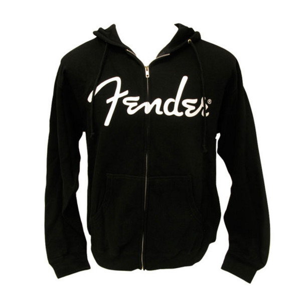 Fender Spaghetti Logo Zip Sweatshirt, XL