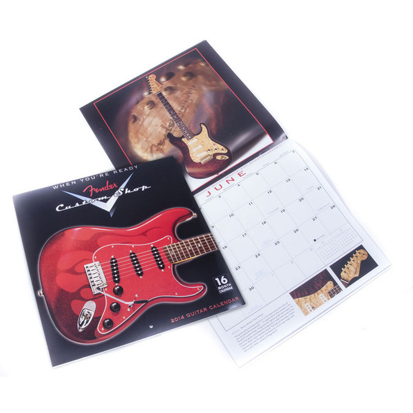 Fender Custom Shop Wall Calander, 2014
