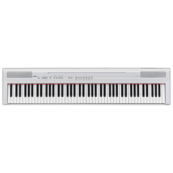 Yamaha P105WH Digital Piano - White (Image 1)