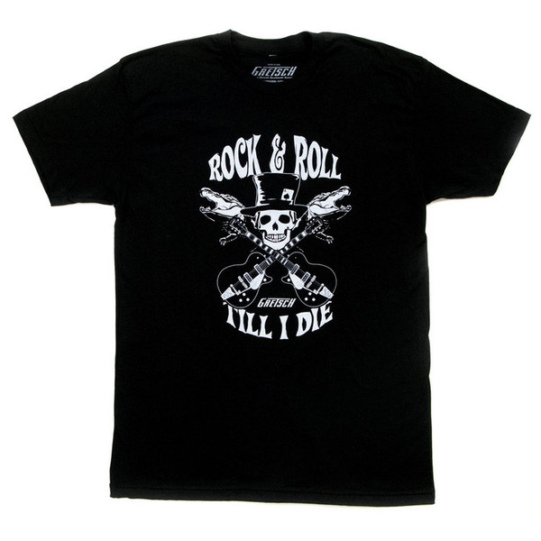 Gretsch R&amp;R Till I Die T-Shirt, Black, XXL