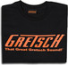Great Gretsch Sound T-Shirt, Black, XL