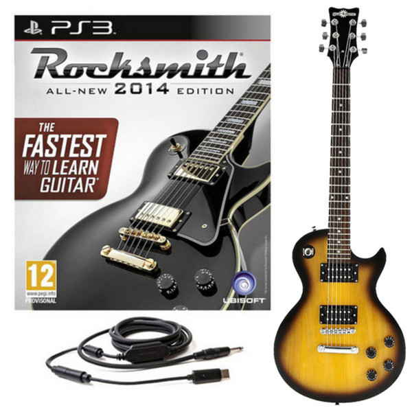 Rocksmith 2014 PS3 + New Jersey II Electric, Vintage Sunburst