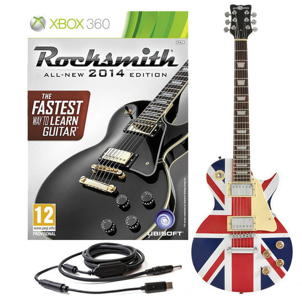 Rocksmith 2014 Xbox 360 + New Jersey Electric, Vintage Sunburst