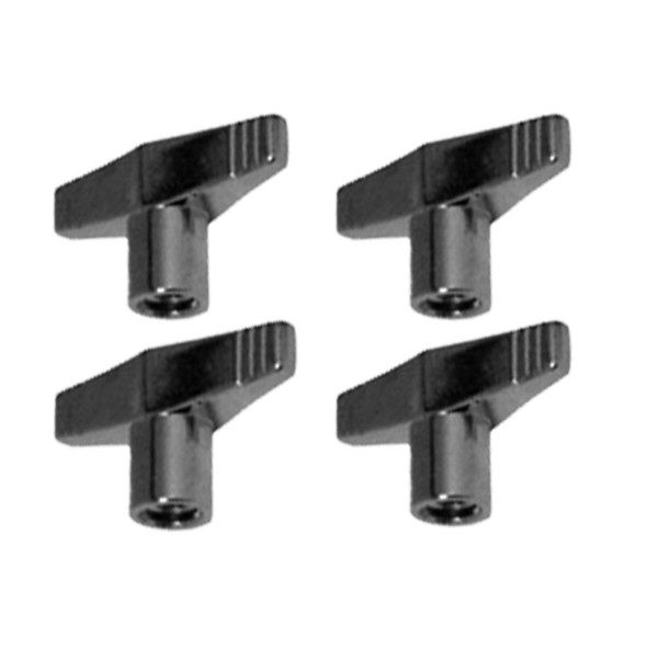 Dixon Wing Nut, 6mm Id, 4 Pcs, Header Card Packed