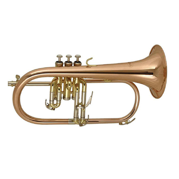 Elkhart Student Flugel Horn - Clear  Lacquer