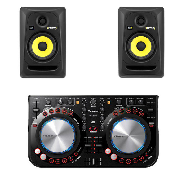 Pioneer DDJ-WeGo + KRK RP5 Monitor Bundle