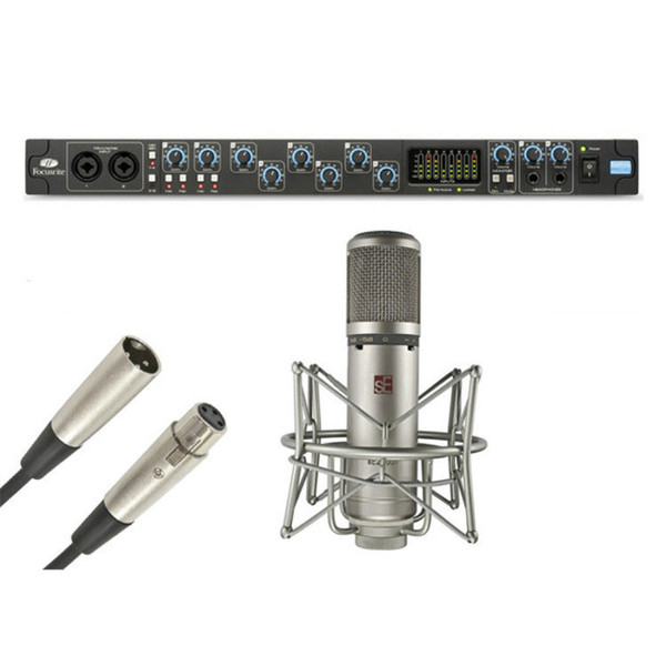 Focusrite Saffire Pro 40 Firewire Interface and SE2200T Tube Mic