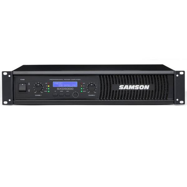 Samson SXD5000 Power Amplifier, Front