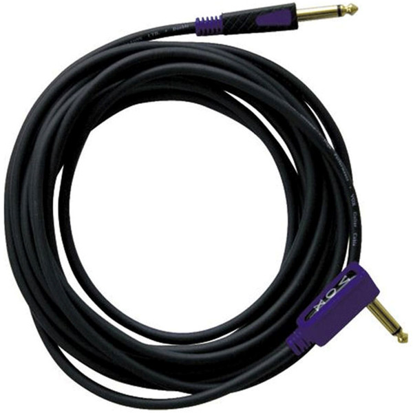 Vox VGS030 3M Instrument Cable, 1 Straight Jack and 1 Angled Jack