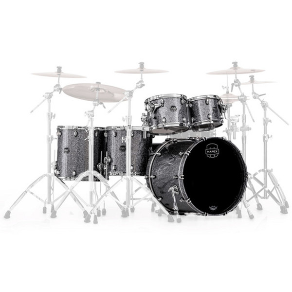 Mapex Saturn IV LA Short Stak Twin 22in Shell, Granite Sparkle