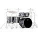 Mapex Saturn IV LA Short Stak Twin 22in Shell, Granite Sparkle