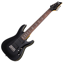Schecter Omen-8 8 String Electric Guitar, Black