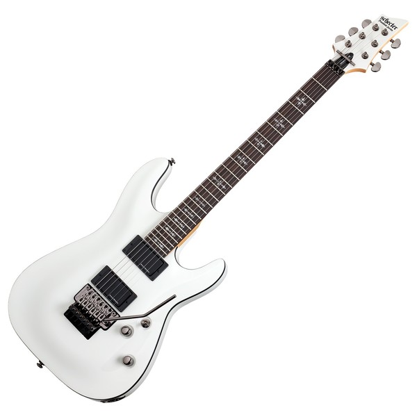 Schecter Demon 6 with Floyd Rose, Vintage White