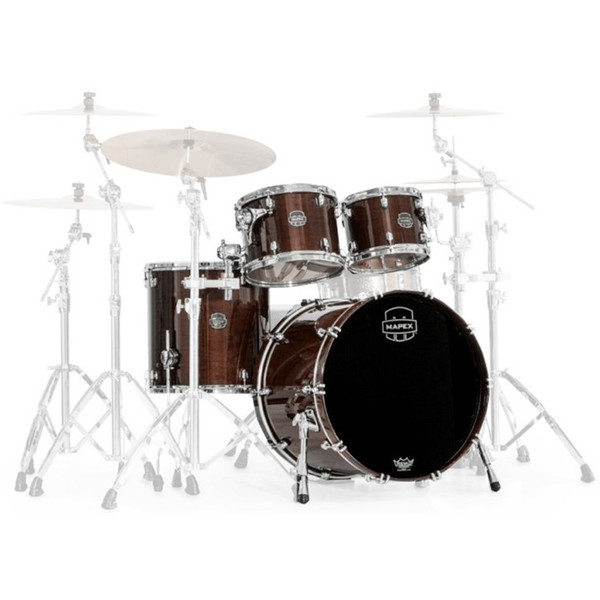 Mapex Saturn IV Fusion 22in Shell Pack, Espresso Walnut