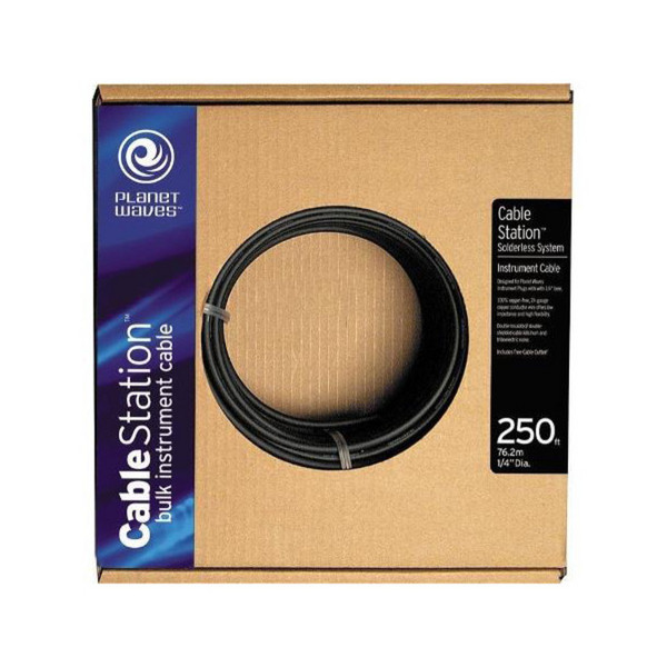 Planet Waves Cable Station Bulk Instrument Cable, 250 Feet