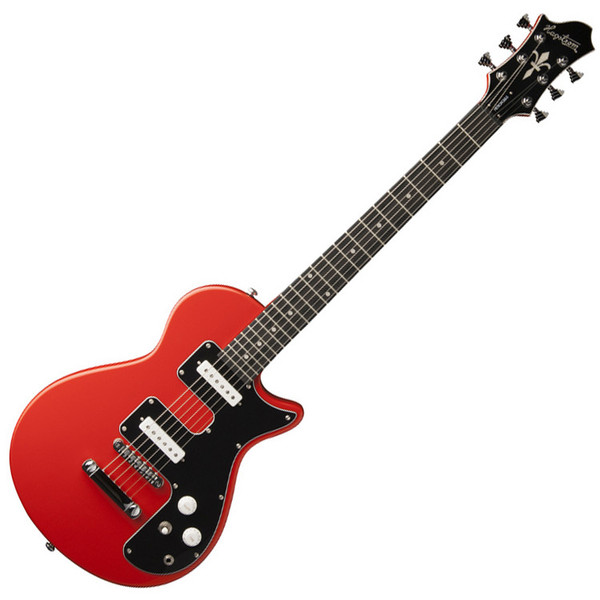 Hagstrom Metropolis-S Electric Guitar, Italian Red