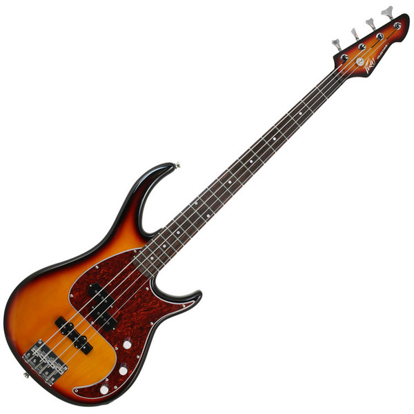 Peavey Milestone Bass Guitar, Vintage Burst