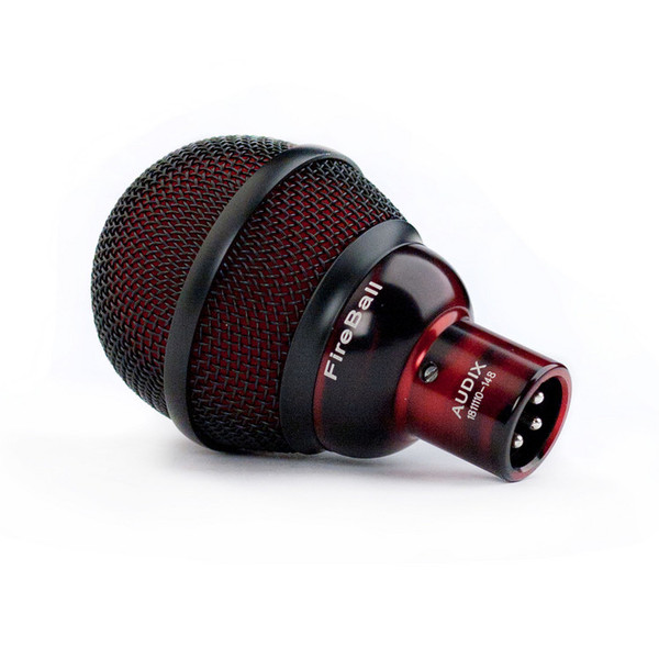 Audix Fireball Dynamic Cardioid Ultra Small Microphone - Angled Left