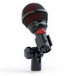Audix Fireball Dynamic Cardioid Ultra Small Microphone w/ Volume Knob - Mounted in Clip