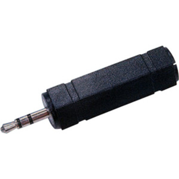 3.5 Mono Jack Plug (M) To 6.3 Mono Socket (F) Adaptor