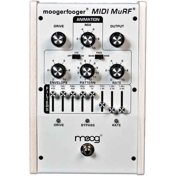 Moog MF-105M Moogerfooger MIDI MuRF Pedal, White