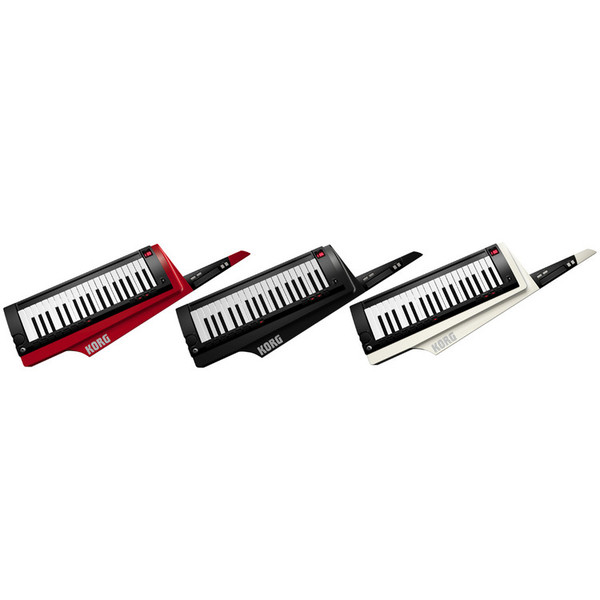 Korg RK-100S Keytar 37 Note Performance Keyboard, White
