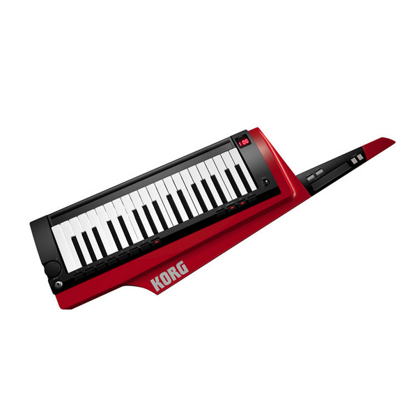 Korg RK-100S Keytar 37 Note Performance Keyboard, Red