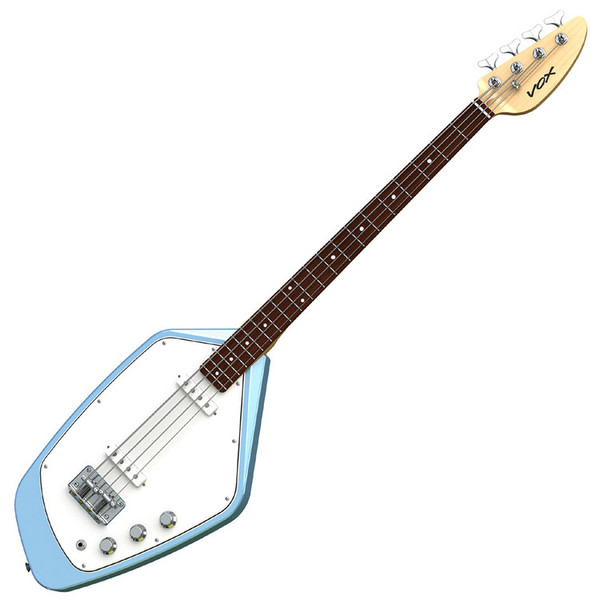 Vox MARK V Phantom Bass Guitar, Seafoam Blue