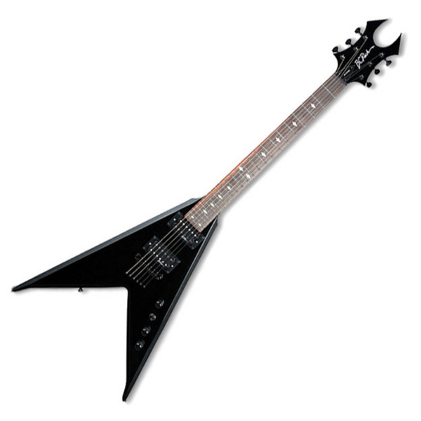 BC Rich JR V Edge Electric Guitar, Black