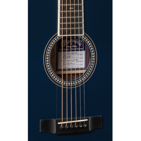 Martin OM-ECHF Eric Clapton Navy Blues Acoustic Guitar