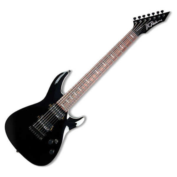 BC Rich Villain Escape 7 Electric Guitar, Gloss Black