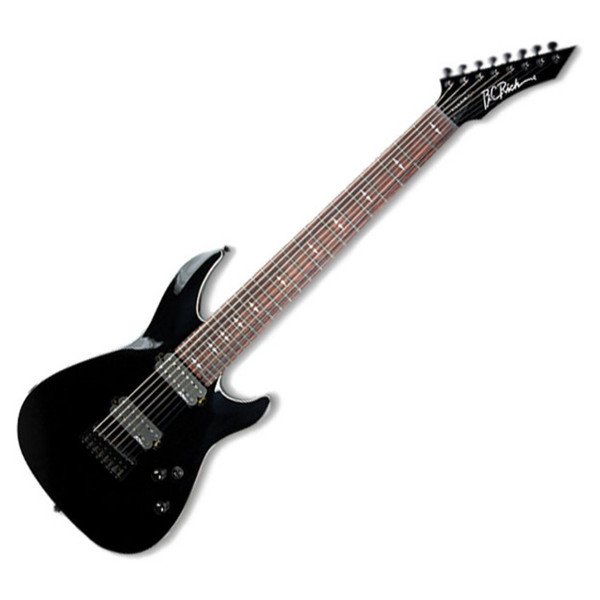 BC Rich Escape 8 Electric Guitar, Black