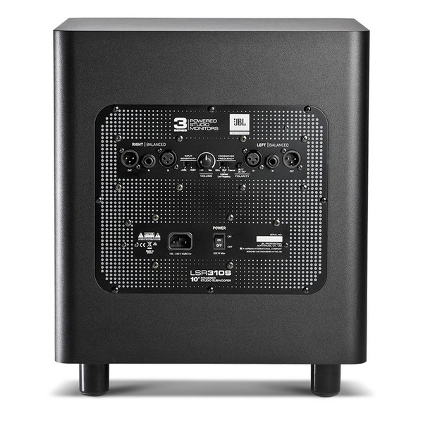 JBL LSR310S 10'' Powered Studio Subwoofer at Gear4music