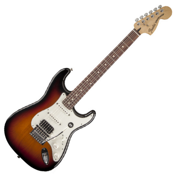 Fender Deluxe Strat HSS w/Fishman Triple Play, RF, 3-Color Sunburst