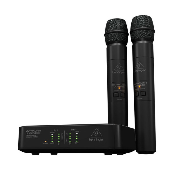 Behringer Ultralink ULM202MIC Dual Handheld Digital Wireless System