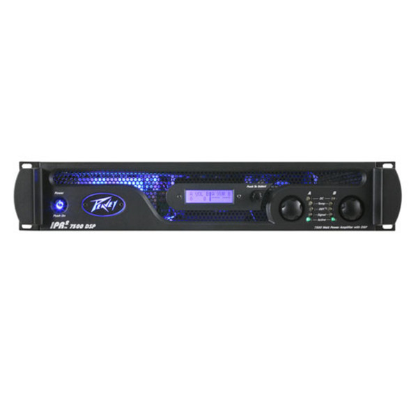 Peavey IPR2 7500 DSP Power Amplifier with Front-Panel LCD Screen