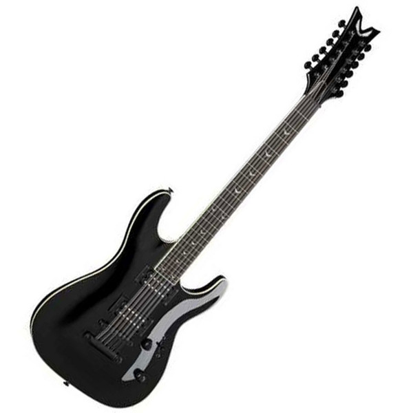 Dean Vendetta 12-String Electric Guitar, Classic Black