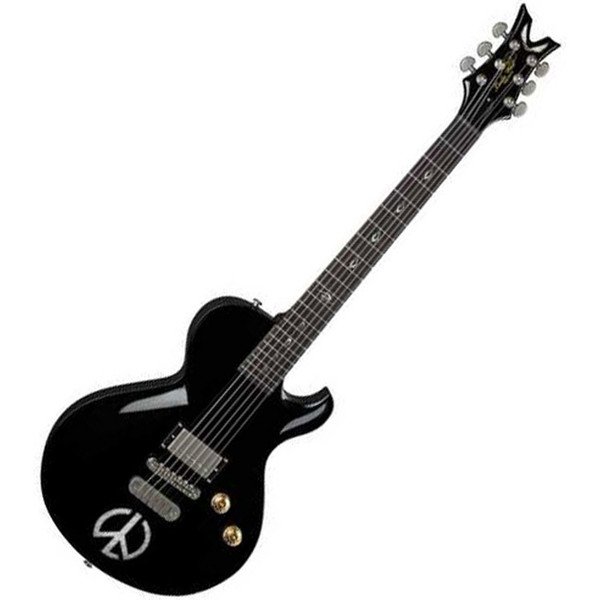 Dean Leslie West Peace Electric Guitar, Black