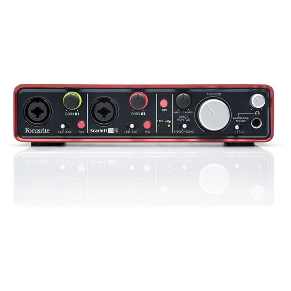Focusrite Scarlett 2i4 USBオーディオインターフェイス Amazon.co.jp: FOCUSRITE SCARLETT 2I4 USB : 楽器・音響機器