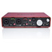 Focusrite Scarlett 2i4 USB Audio interface (Front Elevated)