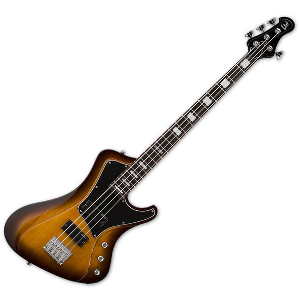 ESP LTD STREAM-204 Bass Guitar, Tobacco Sunburst 