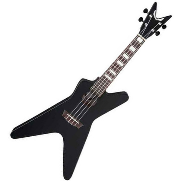 Dean ML Concert Ukulele, Black Satin