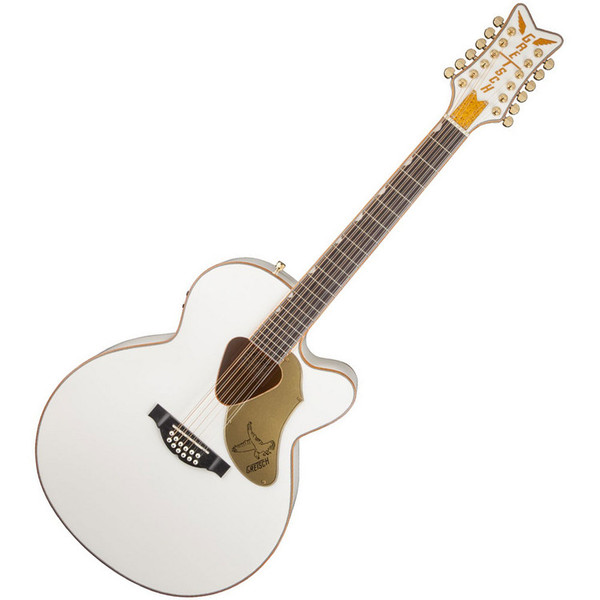Gretsch G5022CWFE White Falcon 12-String Electro Acoustic Guitar