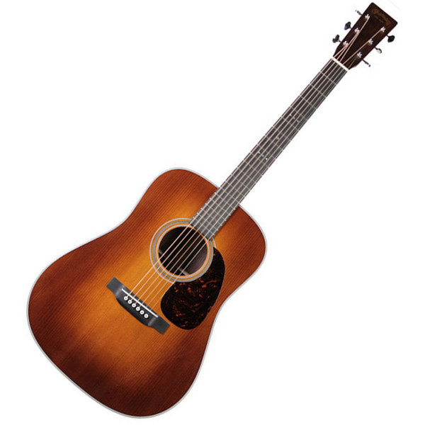Martin D-28 Dreadnought Acoustic Guitar, Ambertone