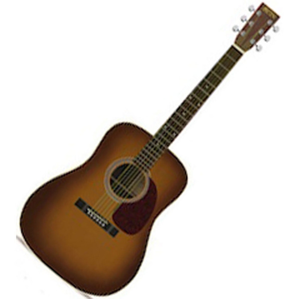 Martin HD-28V Dreadnought Acoustic Guitar, Ambertone