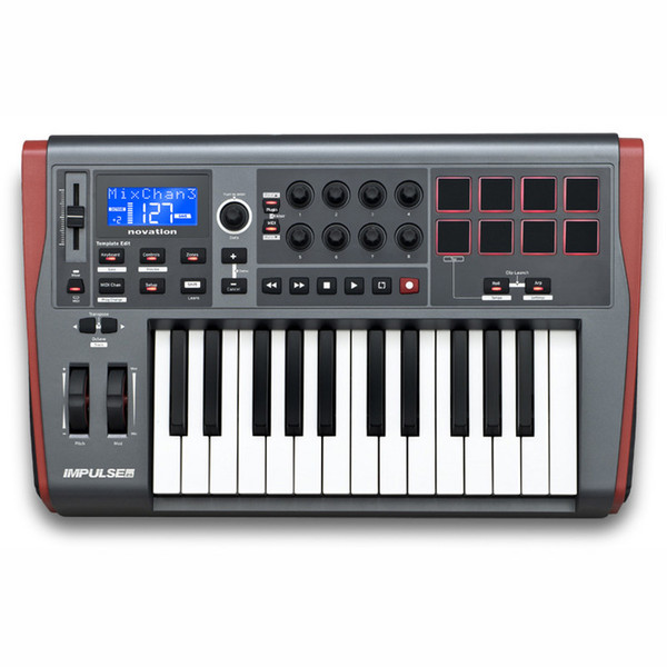 Novation Impulse 25 Key USB MIDI Controller Keyboard